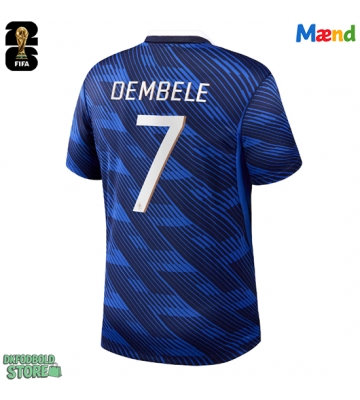 Frankrig Ousmane Dembele #7 Replika Hjemmebanetrøje VM 2026 Kortærmet